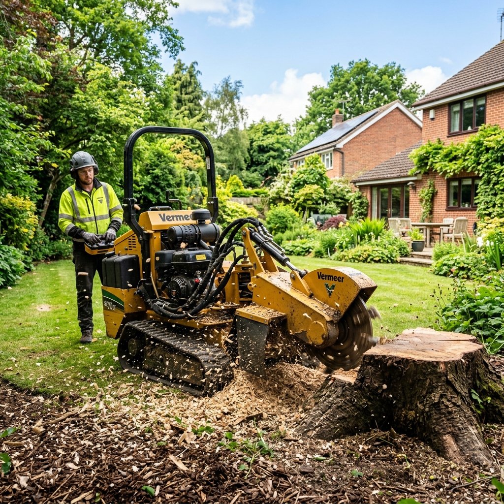 Stump Grinding Safety