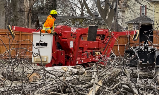 Spider Lift Operation Site