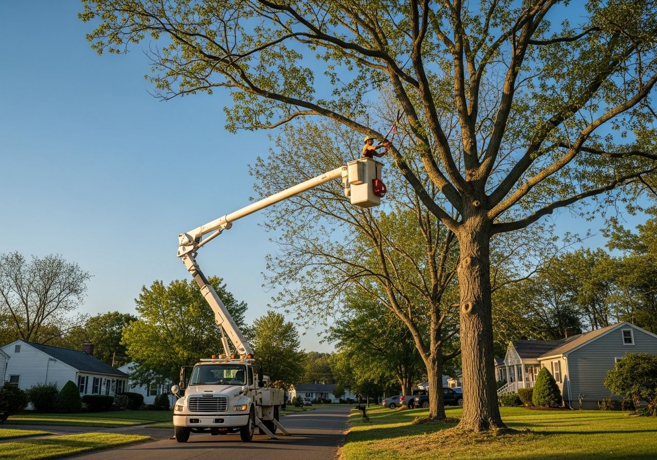 Tree trimming service in Spencerport NY