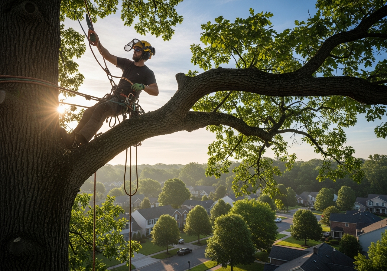 Tree trimming service in Victor NY