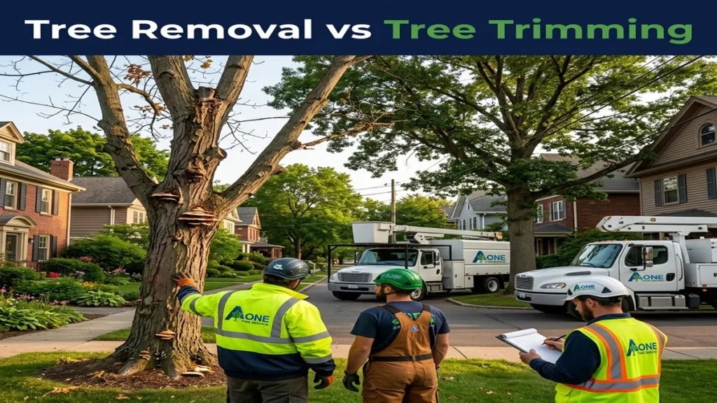 Tree Removal vs Tree Trimming