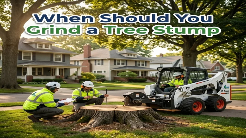 When Should You Grind a Tree Stump