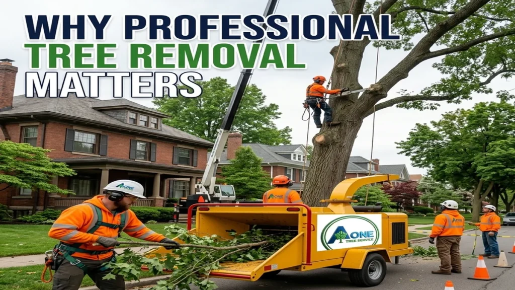 Why Professional Tree Removal Matters